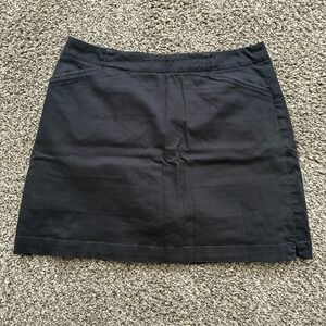 Nike Golf Women's Size 10 Black Golf Skirt